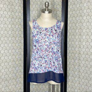 Princess Vera Wang Etude Floral Hacci Tank Top